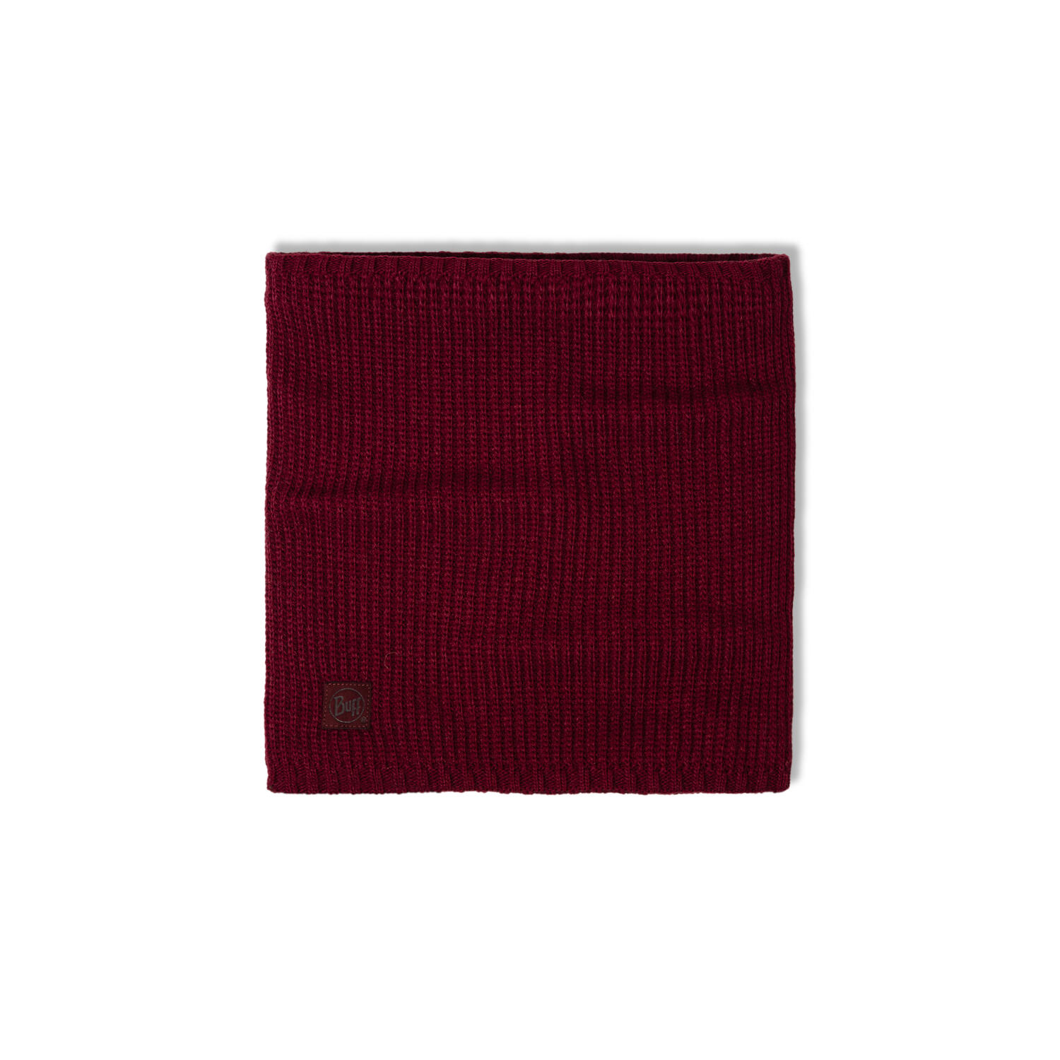 Cache-cou tricoté & Fleece Unisex Buff Rouge TAILLE UNIQUE 2/5