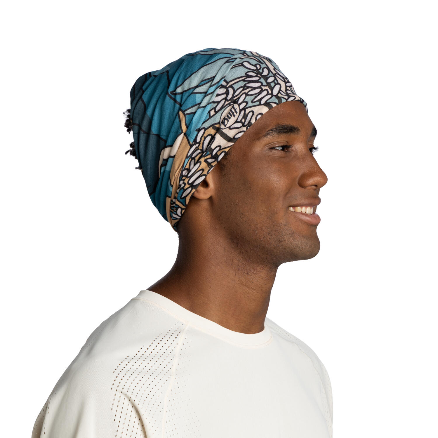 Braga de cuello CoolNet UV® Unisex Buff Azul 2/7