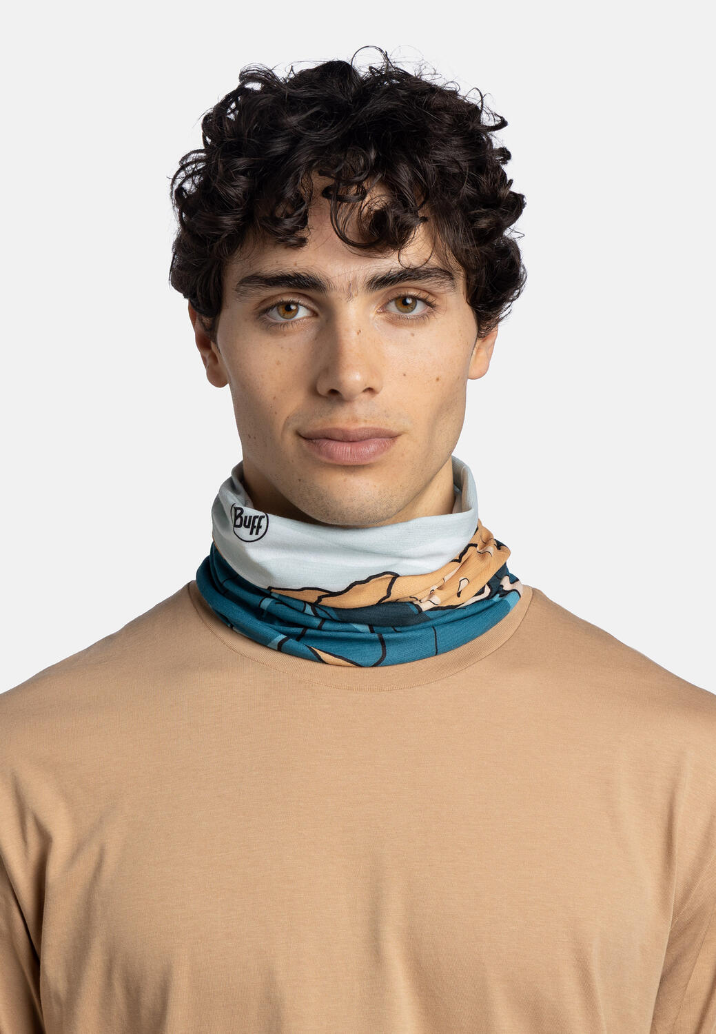 Braga de cuello CoolNet UV® Unisex Buff Azul 5/7
