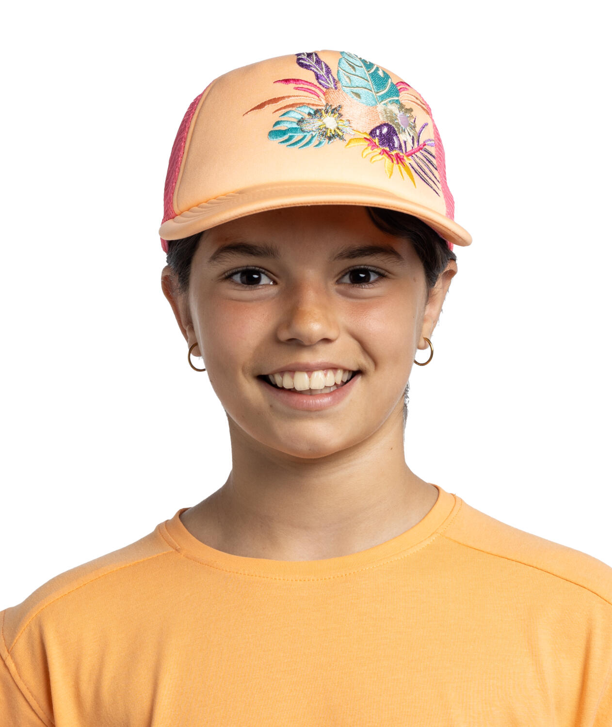 Gorra Trucker Unisex Buff Rosa ÚNICA 2/7