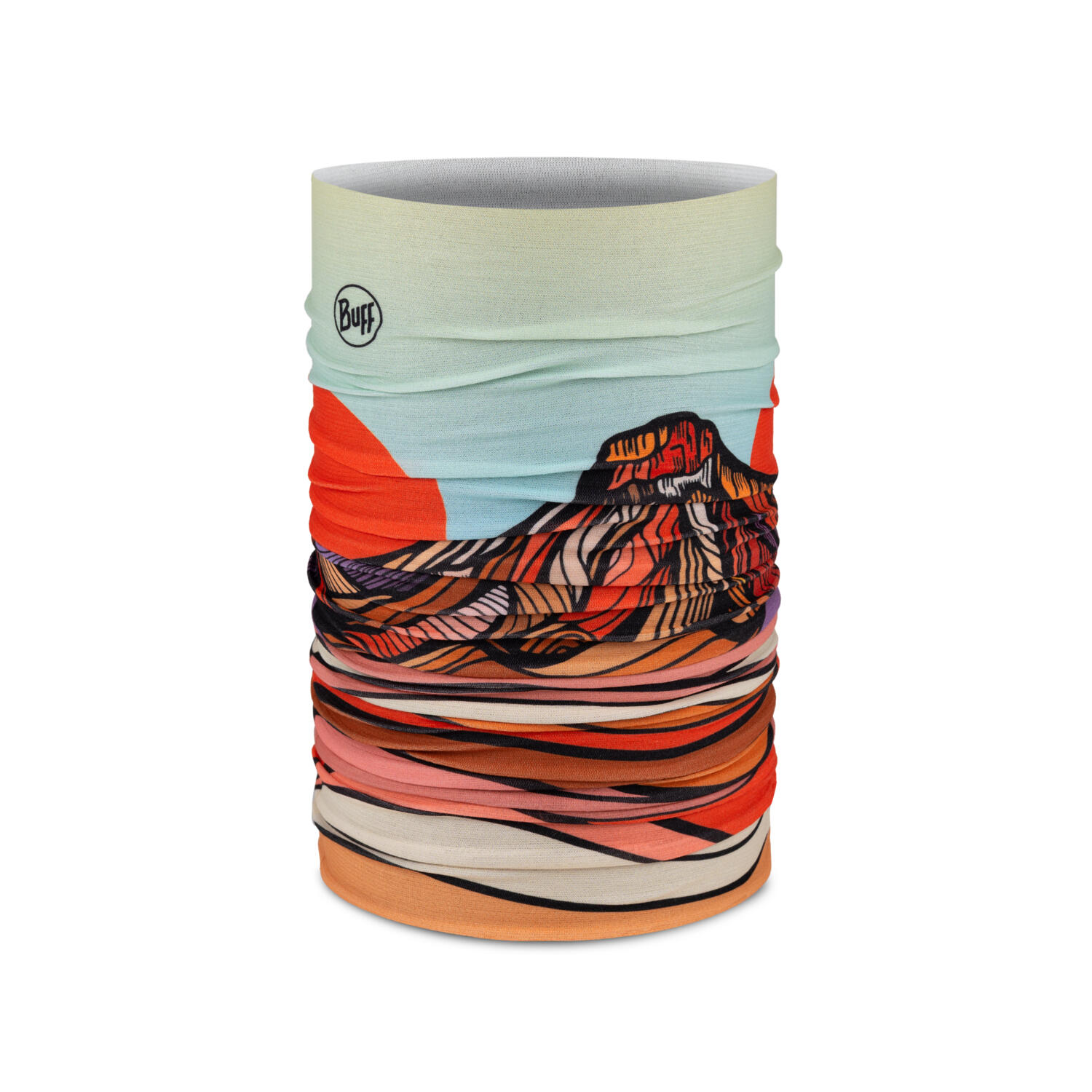 Tour de cou CoolNet UV® Unisex Buff Rouge TAILLE UNIQUE 2/3
