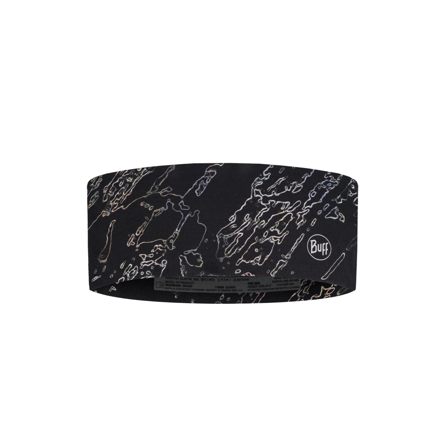 Bandeau Buff CoolNet UV Large Noir 1/5