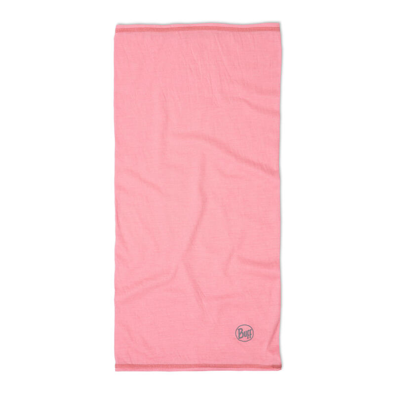 Fular Buff Merino roz 100% lână merino