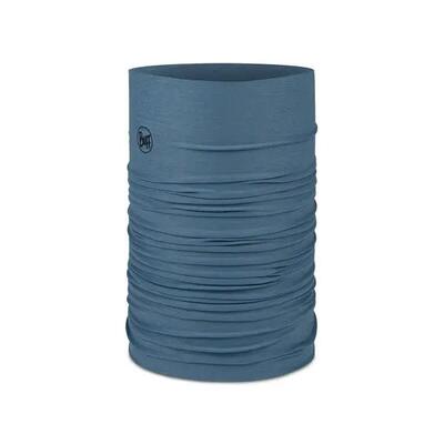 Scaldacollo Buff Insect Shield blu a tinta unita