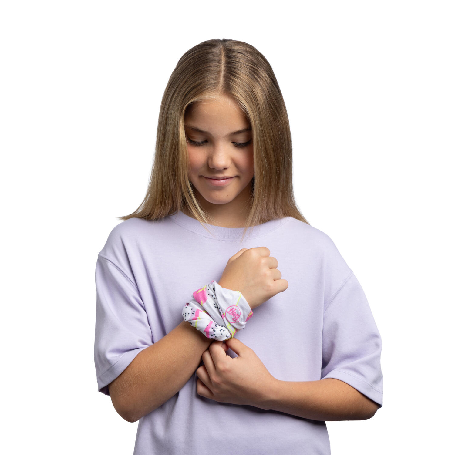 Braga de cuello CoolNet UV® Unisex Buff Rosa 3/7