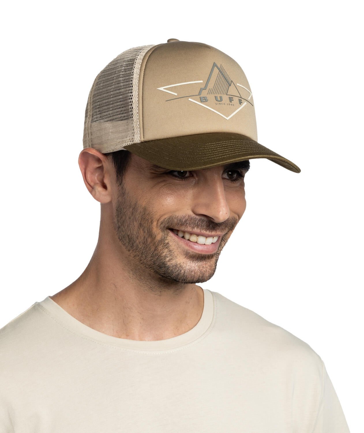 Gorra Trucker Mujer Buff Verde 2/7
