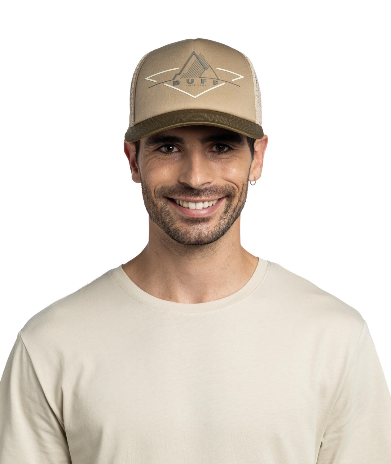 Gorra Trucker Mujer Buff Verde 4/7