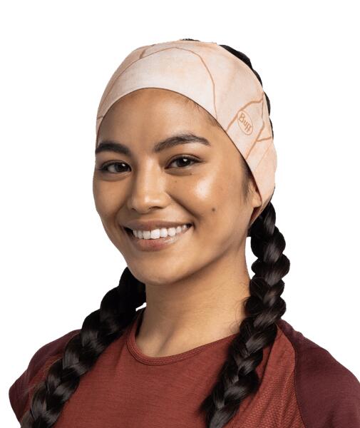 Opaska BUFF COOLNET UV® WIDE HEADBAND MOUTAH APRICOT 6/6