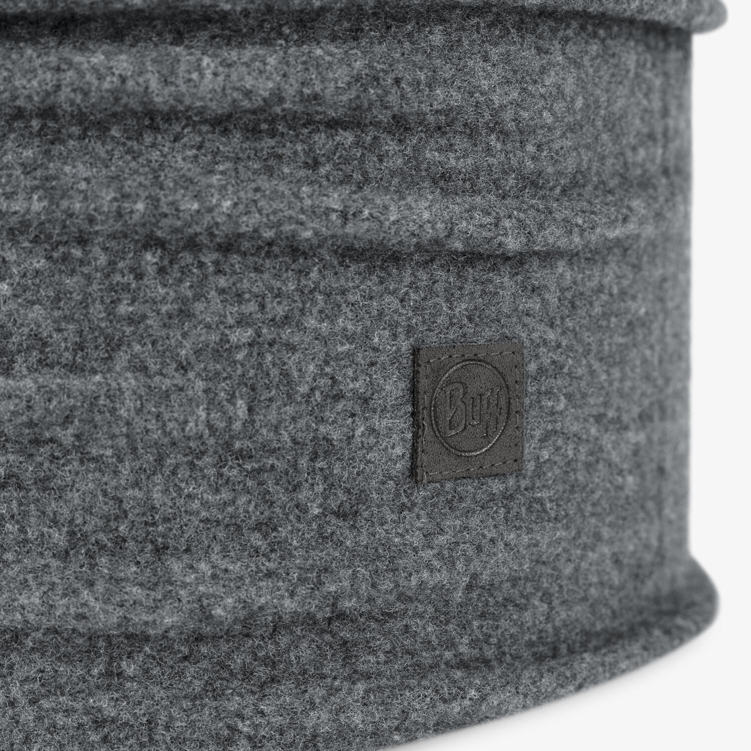 Merino Fleece Unisex Buff Gris 3/7
