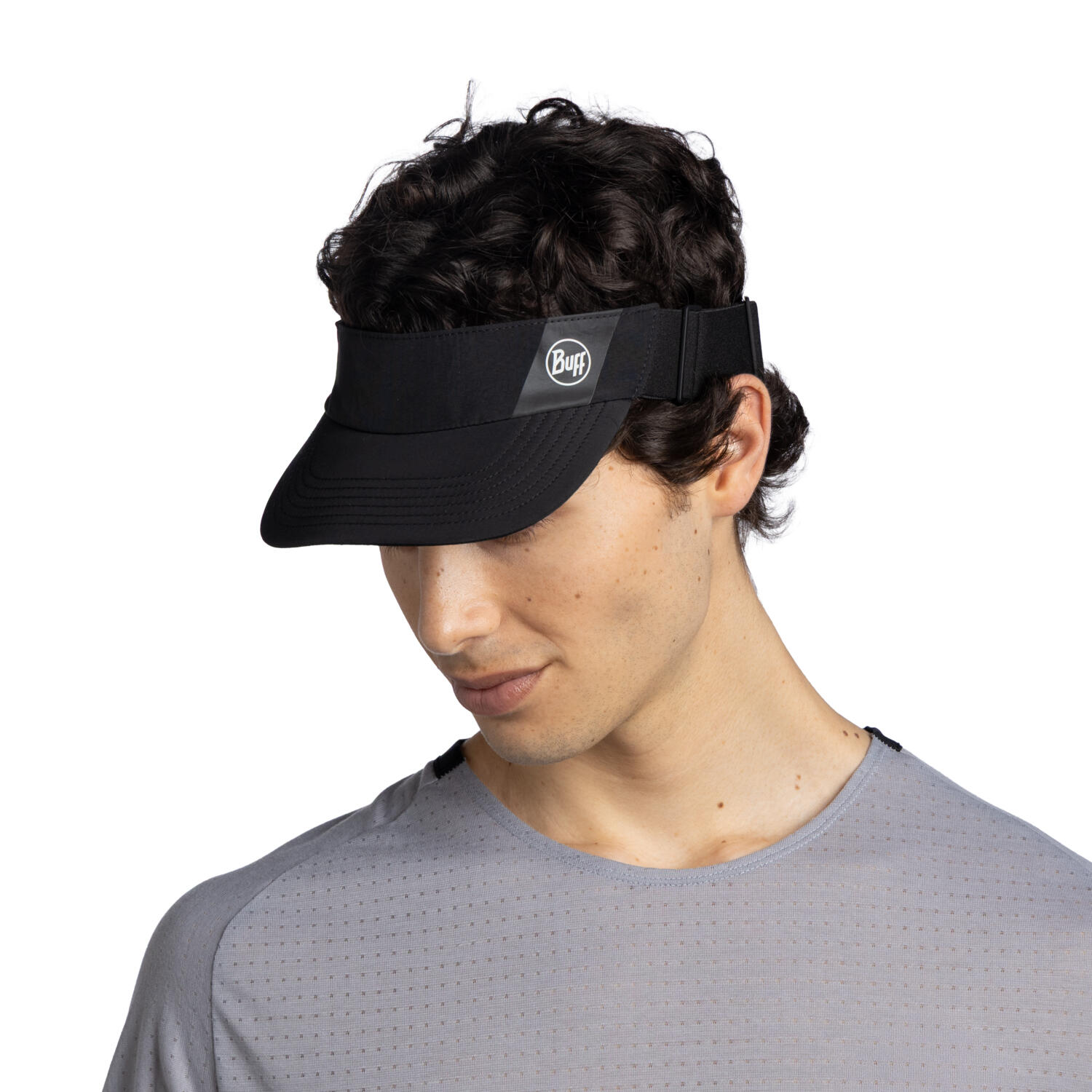 Daszek biegowy Buff Speed Visor - solid black 2/7