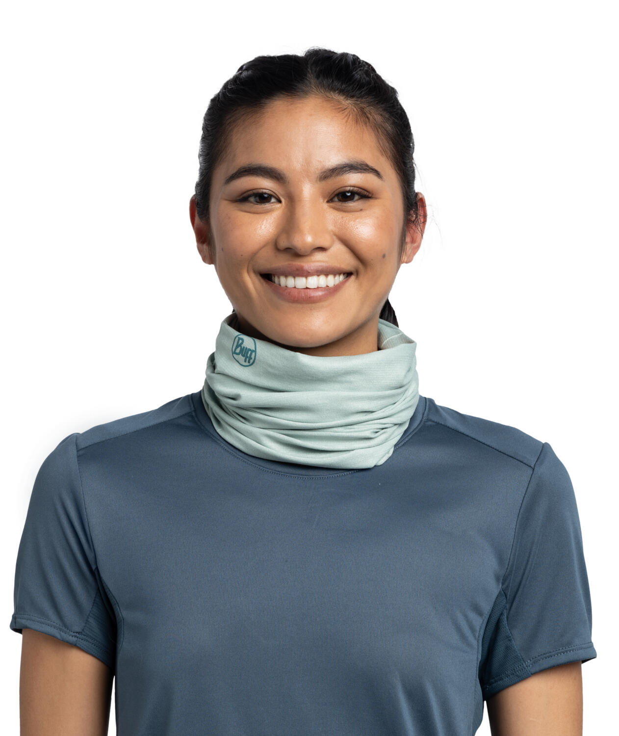 Komin na szyję - bandana BUFF COOLNET UV® INSECT z ochroną UV 4/7
