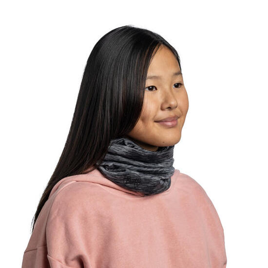 Lichtgewicht gestreepte choker van merinowol voor meisjes Buff