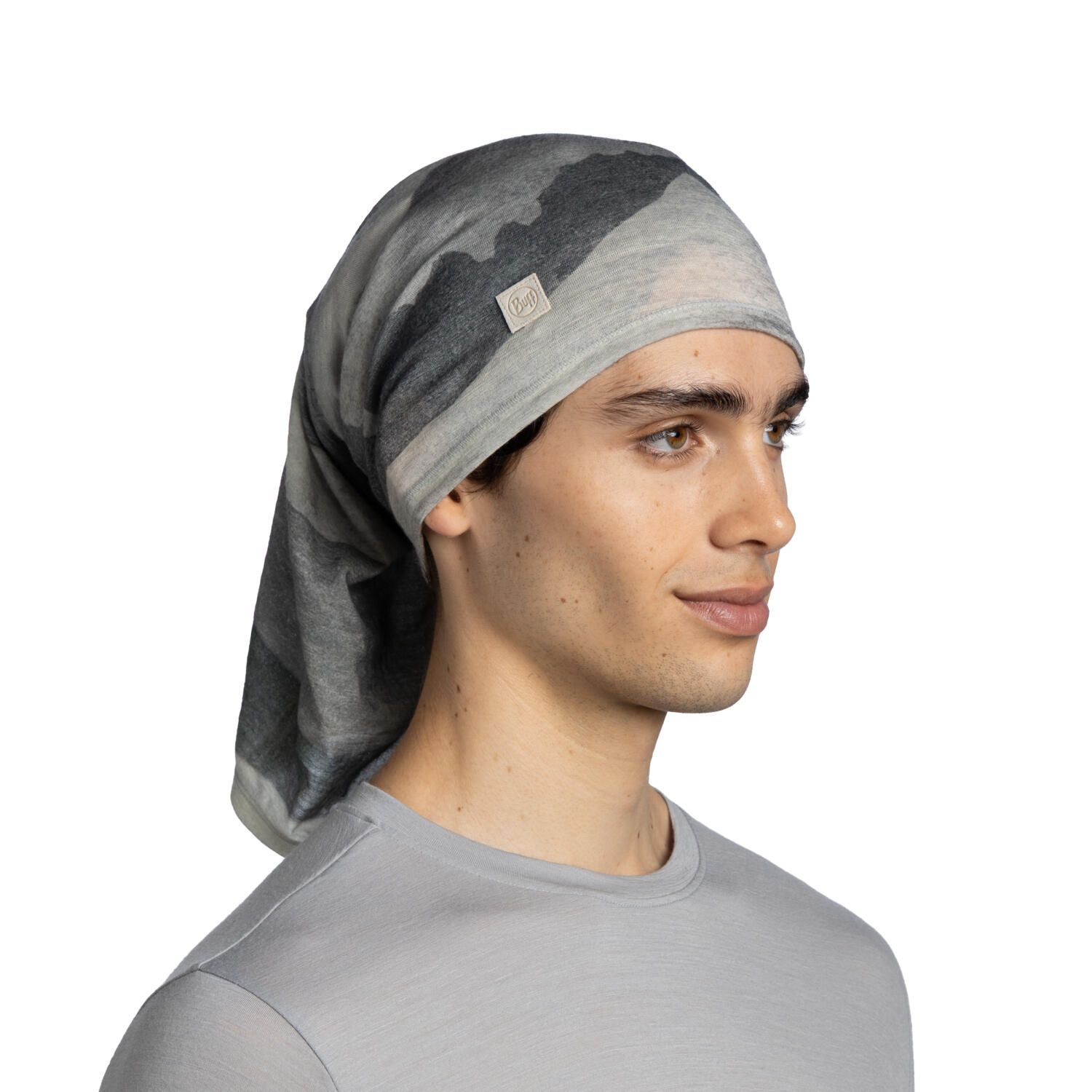 Komin chusta wielofunkcyjna z wełny merino lightweight 2/7