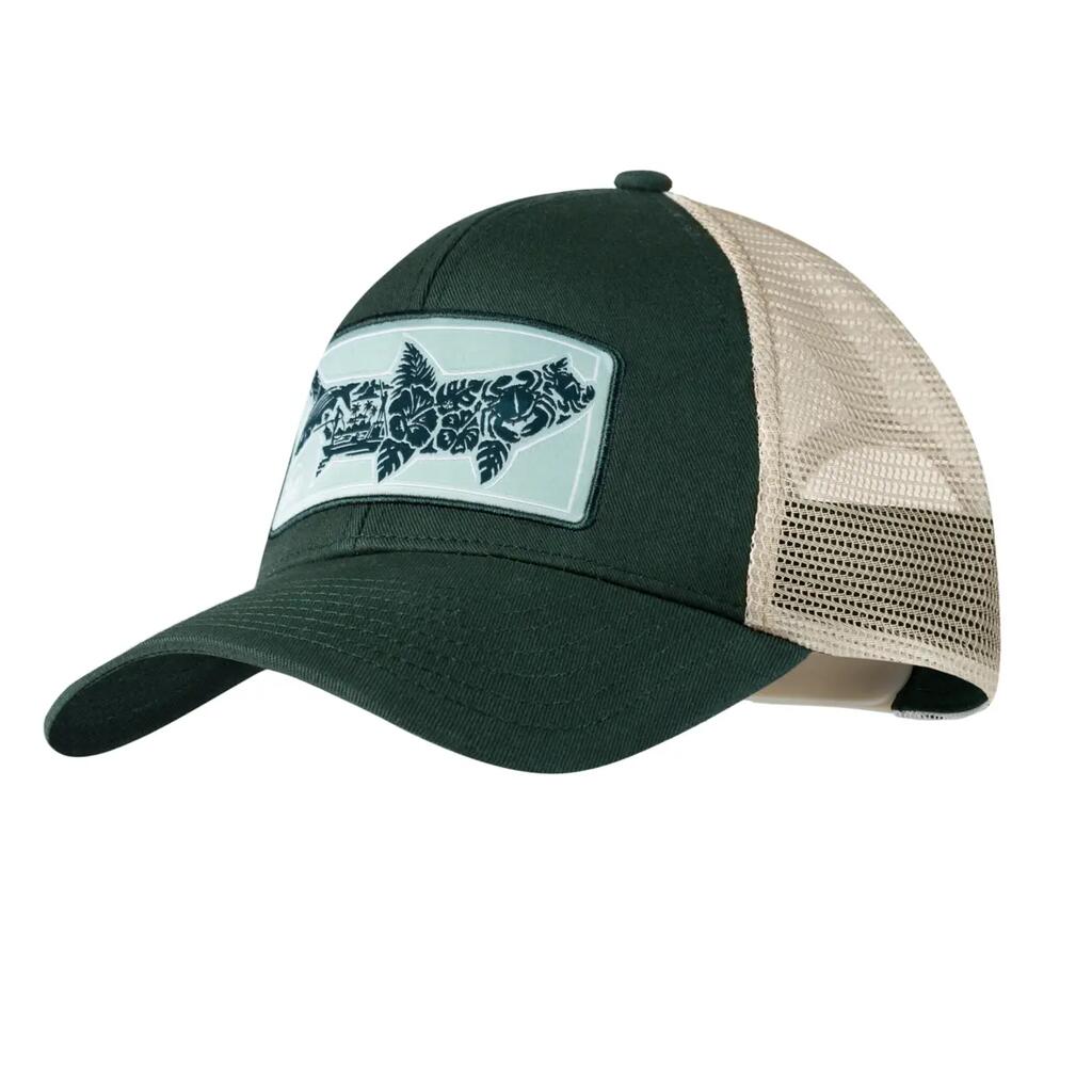 Buff Explore Trucker Cap-Salt Green