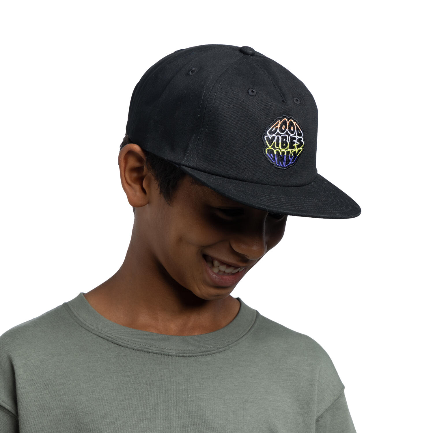 Buff Snapback-pet, zwart, voor kinderen 2/7