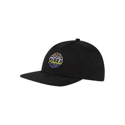 Buff snapback-pet, zwart, voor kinderen