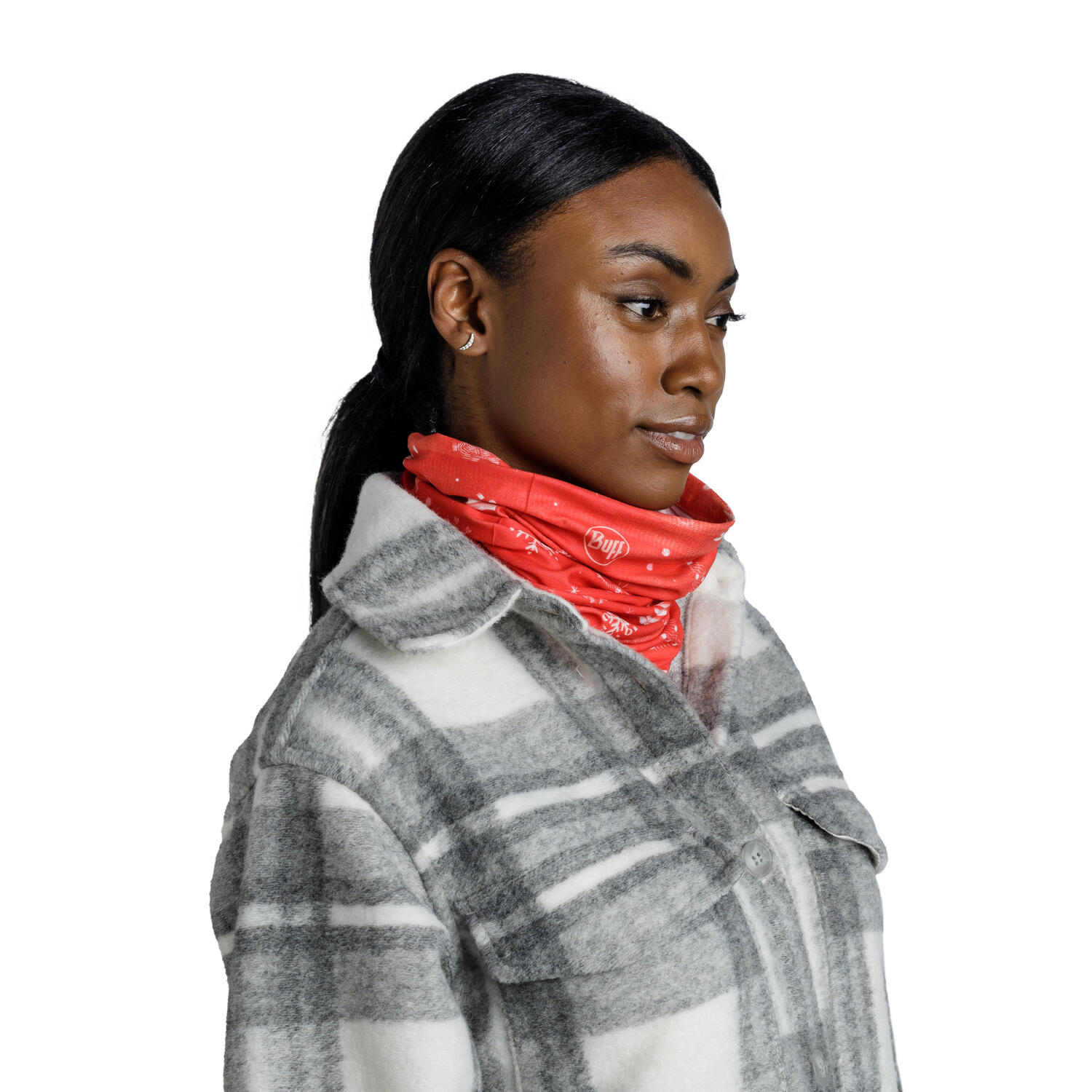 Braga de cuello Original EcoStretch Unisex Buff Rojo 5/7