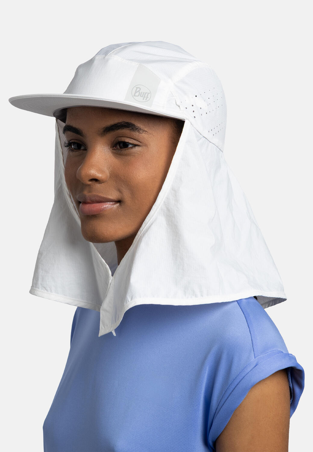 Buff Desert White Cap 6/7