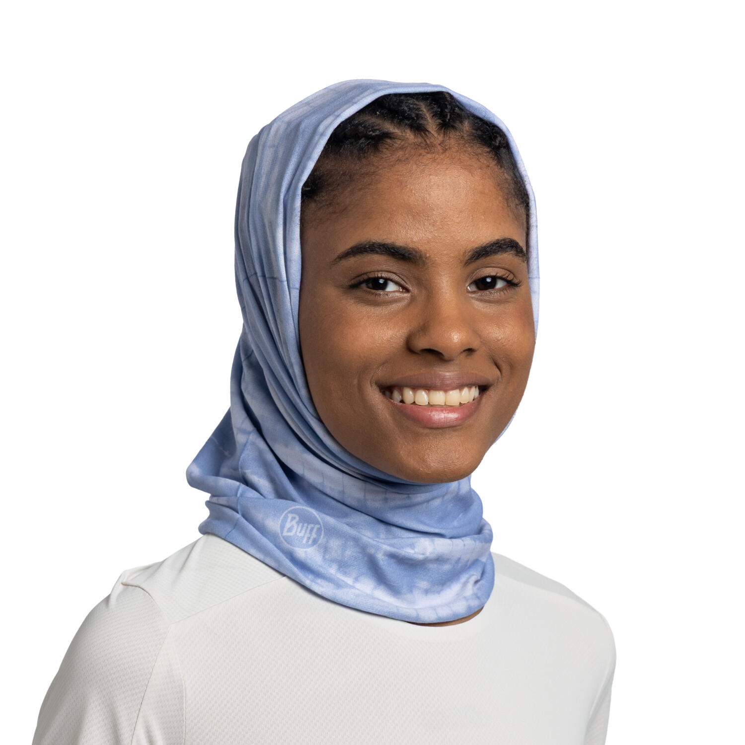 Braga de cuello CoolNet UV® Insect Shield Unisex Buff Azul 2/7
