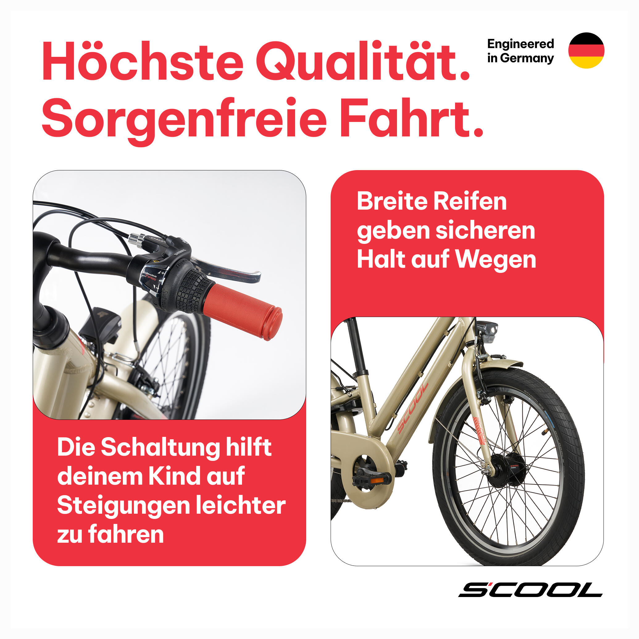 Kinderfiets meisjes 20/24/26 inch, 7-speed derailleur, chiX Pro, aluminium (PRO) 3/7
