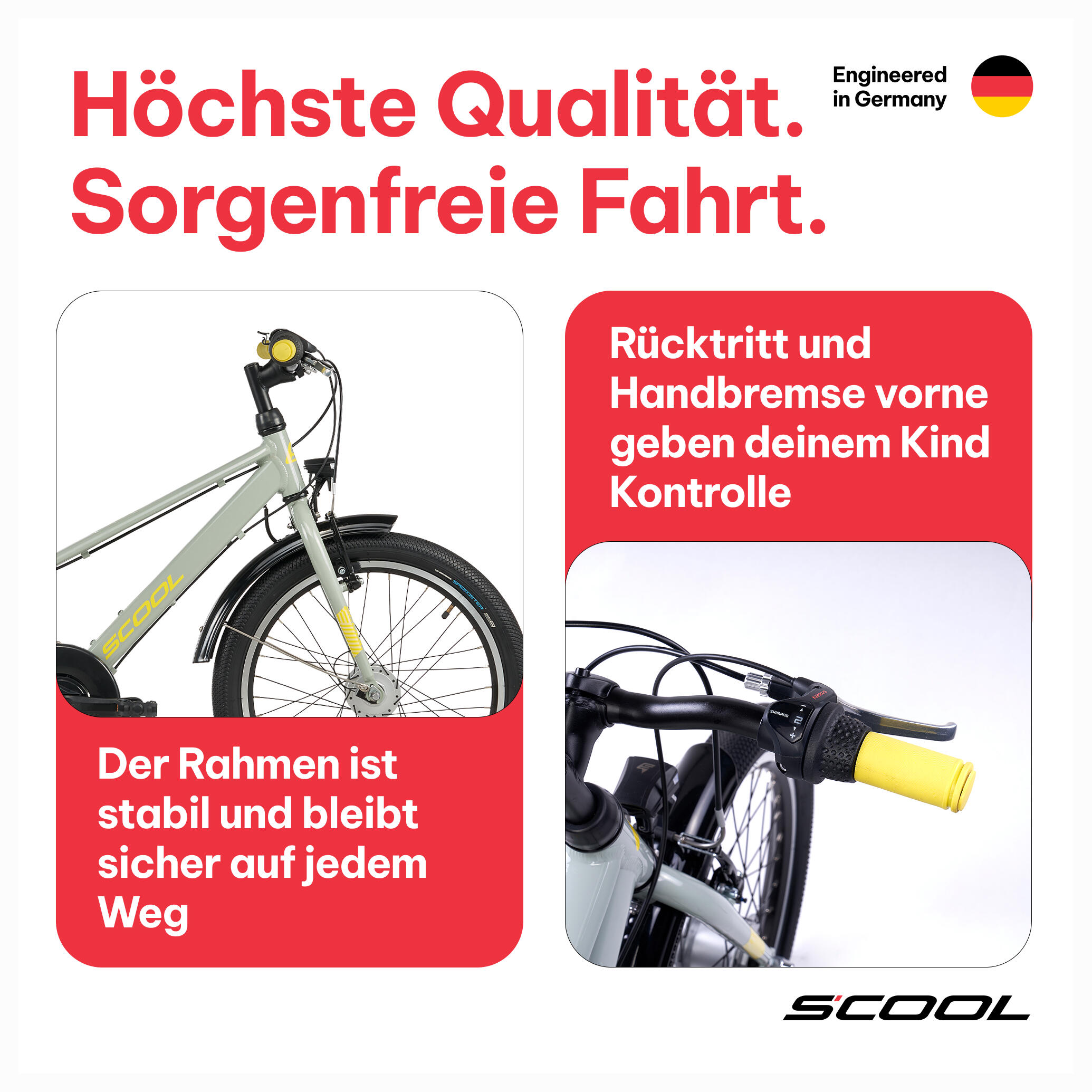 troX pro bicicleta de montanha 20" / 24" / 26" – cubo interno de 3 velocidades – 3/7