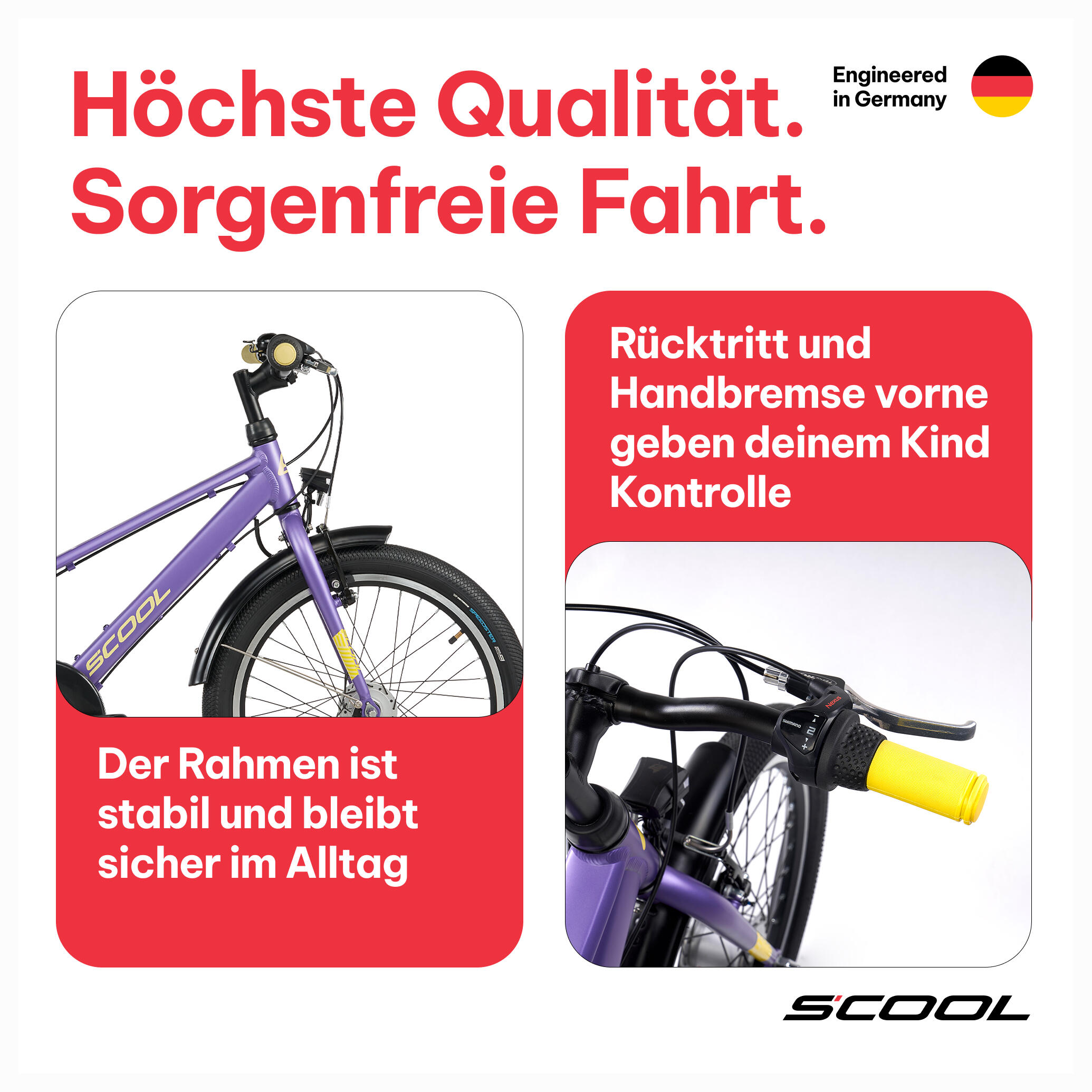 troX pro mountainbike 20 inch / 24 inch / 26 inch – 3-versnellings naafversnelli 3/7