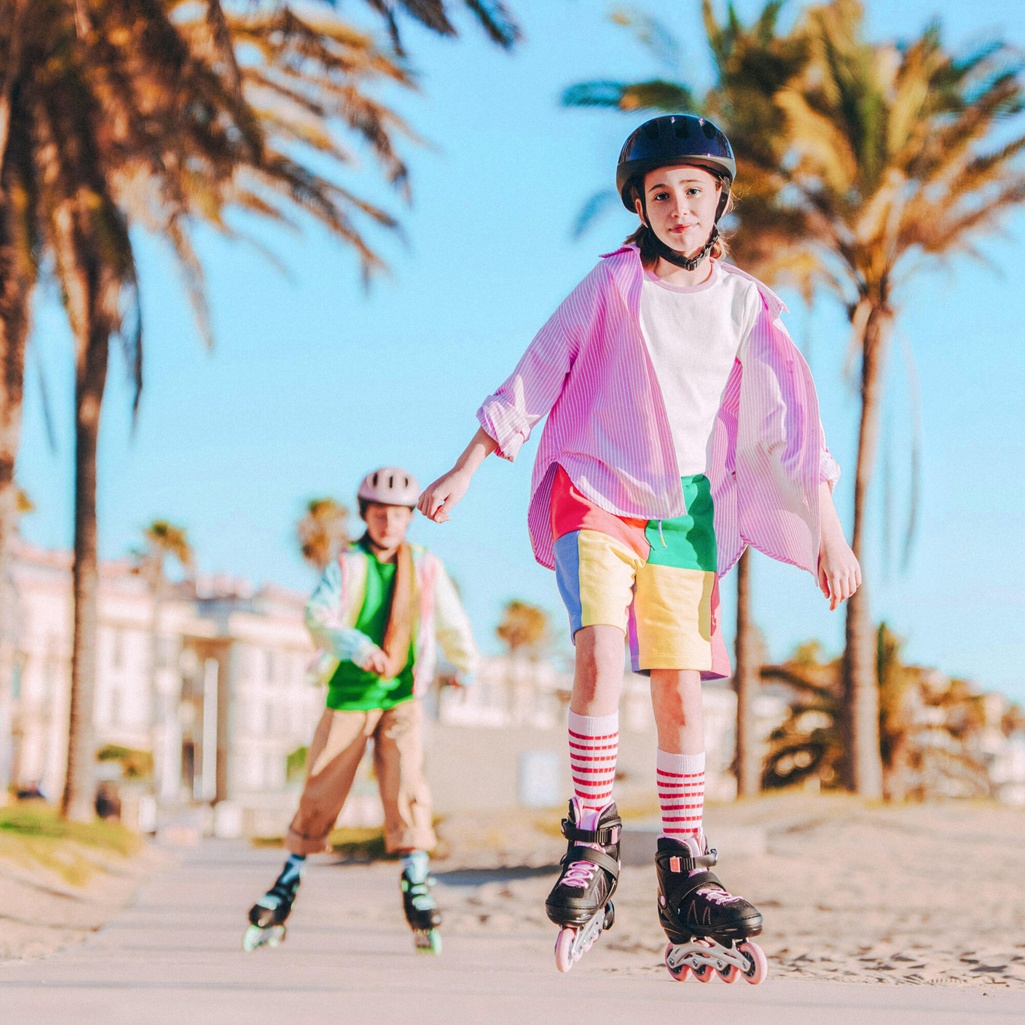 Movino Cruzer One UT-P707 patines fitness ajustables para niños, rosa 3/8