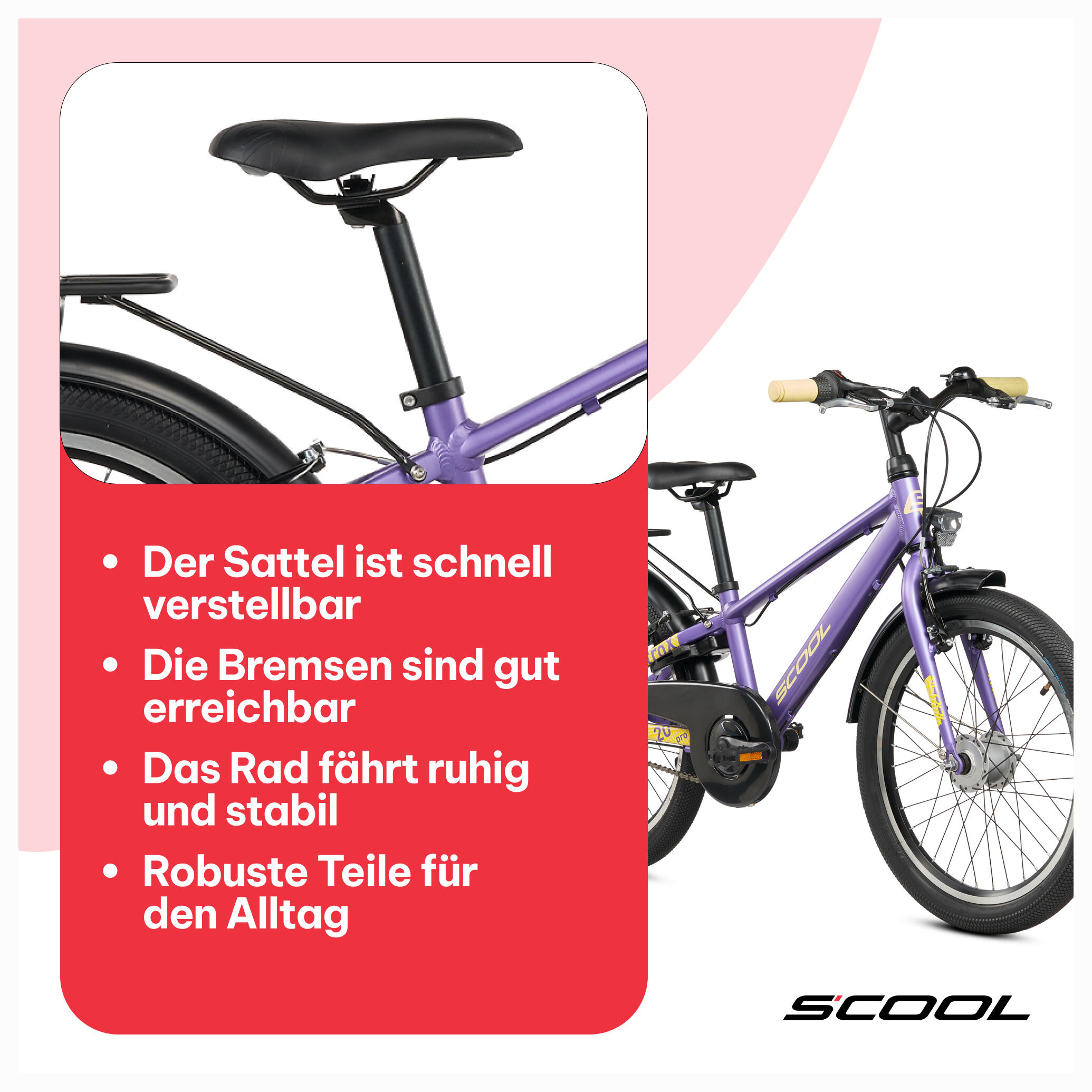 troX pro mountainbike 20 inch / 24 inch / 26 inch – 3-versnellings naafversnelli 7/7