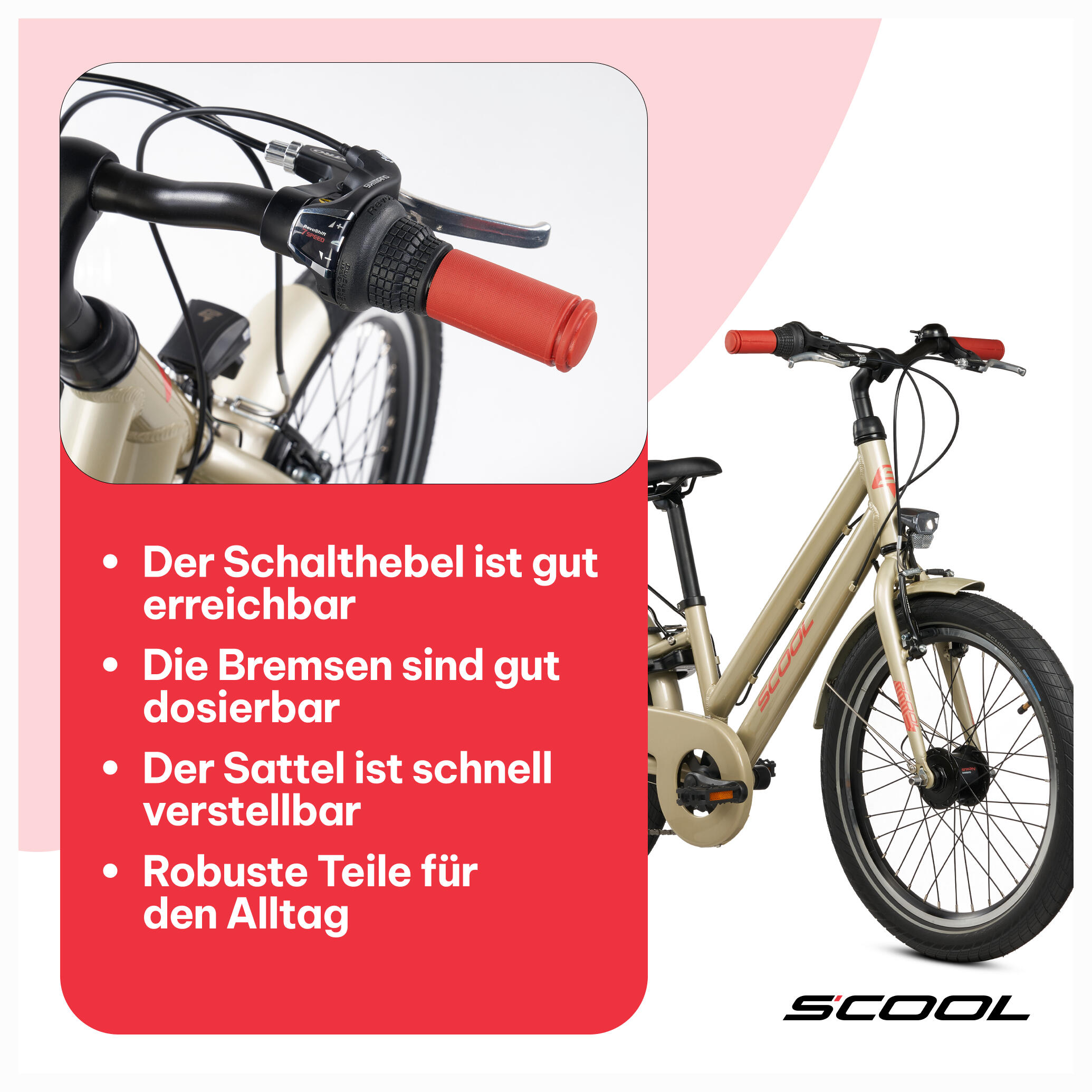 Kinderfiets meisjes 20/24/26 inch, 7-speed derailleur, chiX Pro, aluminium (PRO) 7/7
