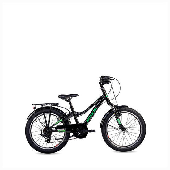 Vélo pour enfants unisexe SCOOL troX K6 à 6 vitesses avec dérailleur, sportif