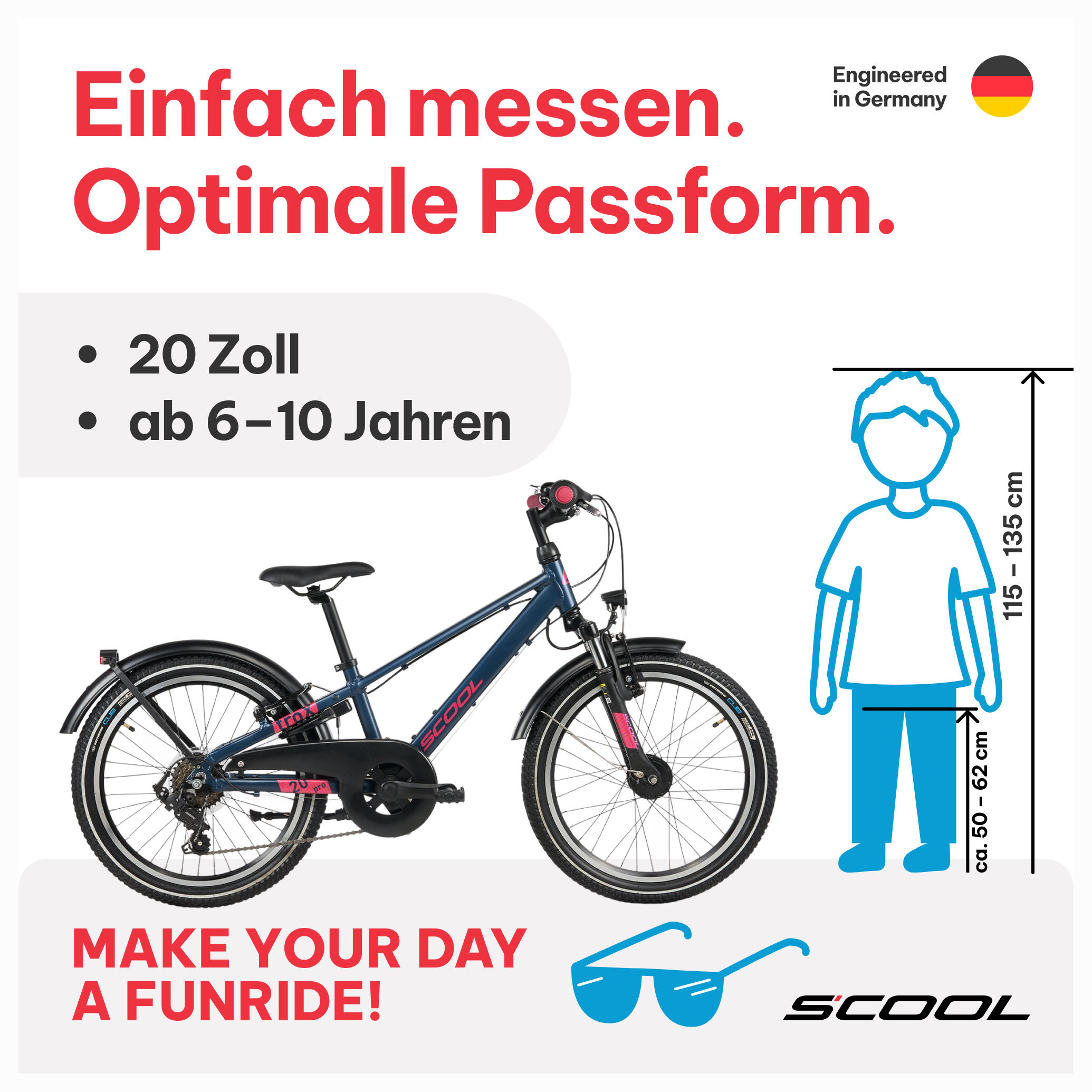 Kinderfiets 20/24/26 inch, 7-speed derailleur, troX Pro, aluminium (PRO) extra l 2/7