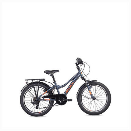 Vélo pour enfants unisexe SCOOL troX K6 à 6 vitesses avec dérailleur, sportif