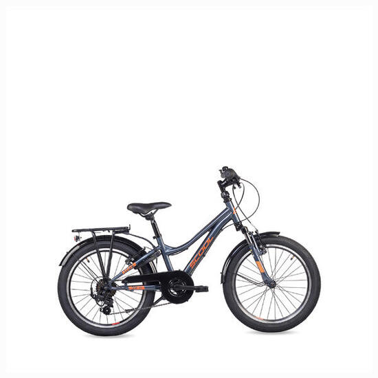 Vélo pour enfants unisexe SCOOL troX K6 à 6 vitesses avec dérailleur, sportif