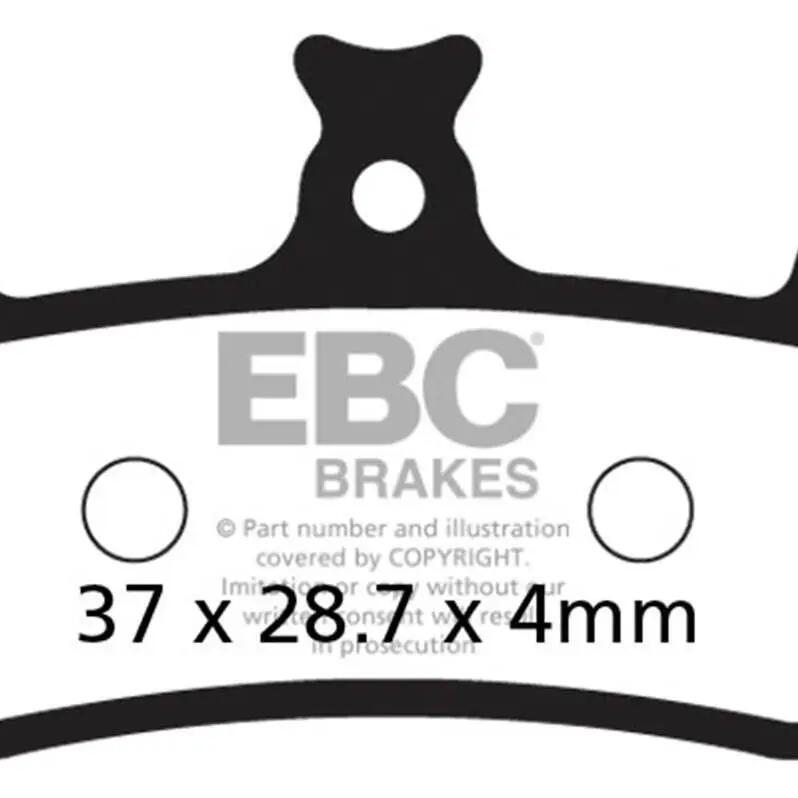 Klocki hamulcowe rowerowe (spiekane) EBC Brakes CFA647HH