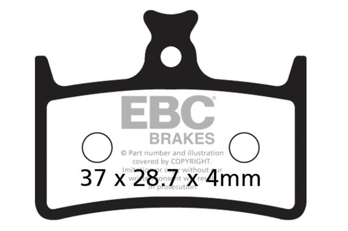 EBC BRAKES Klocki hamulcowe rowerowe (spiekane) CFA647HH