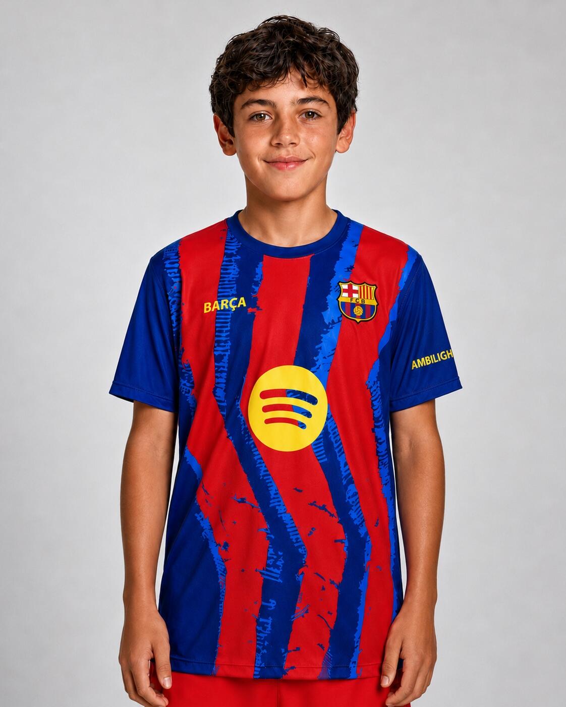 Camiseta Lamine Yamal 4a equipación FC Barcelona 2025-26 - Réplica Oficial - Jú 2/4