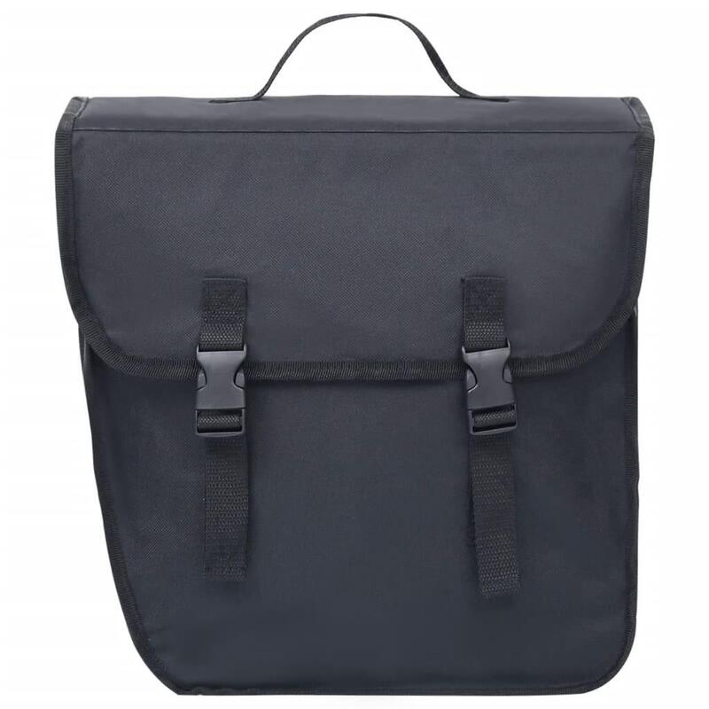 Sac pentru bicicletă Vidaxl impermeabil 21L negru