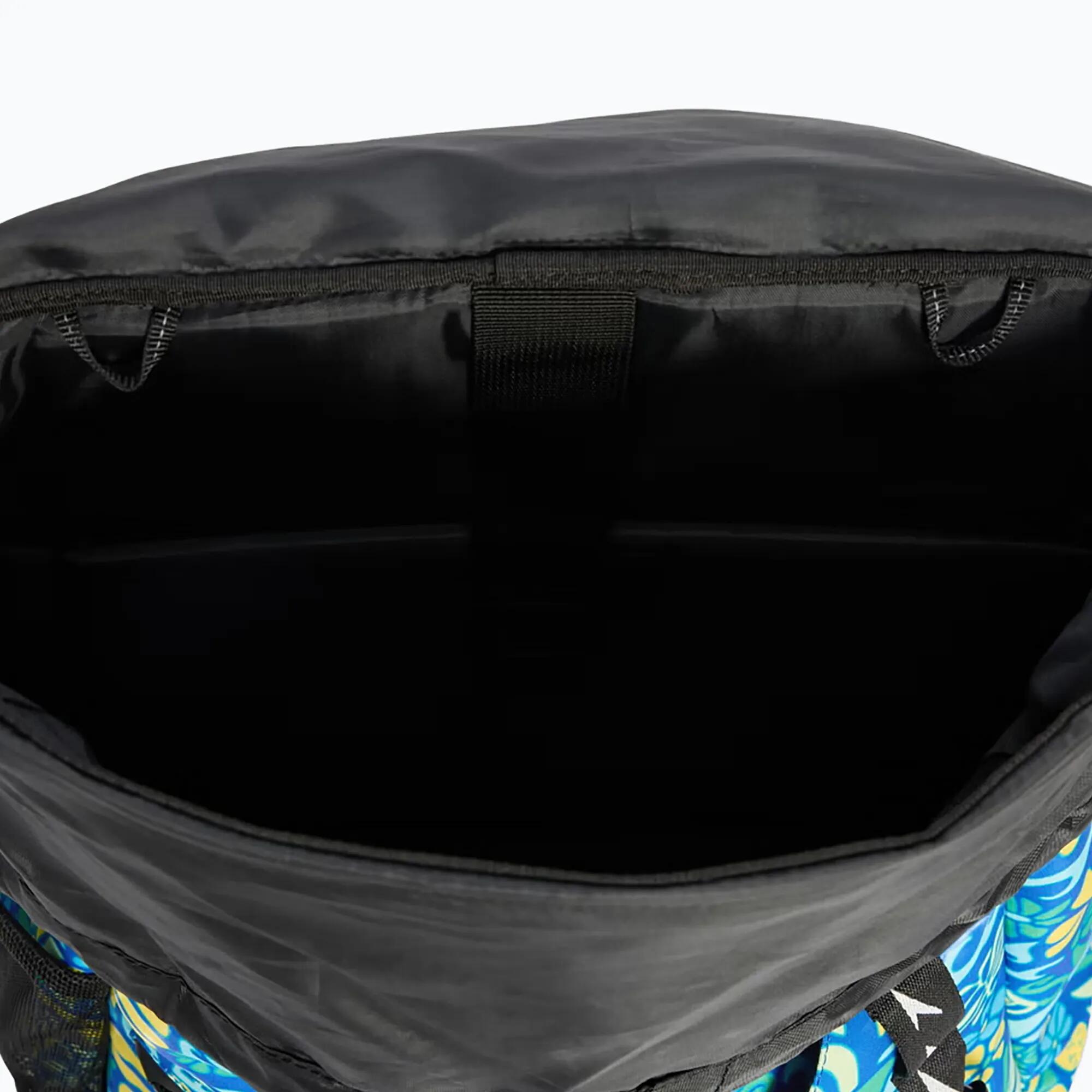 Mochila Speedo Team 35 L con estampado azul/verde 6/7