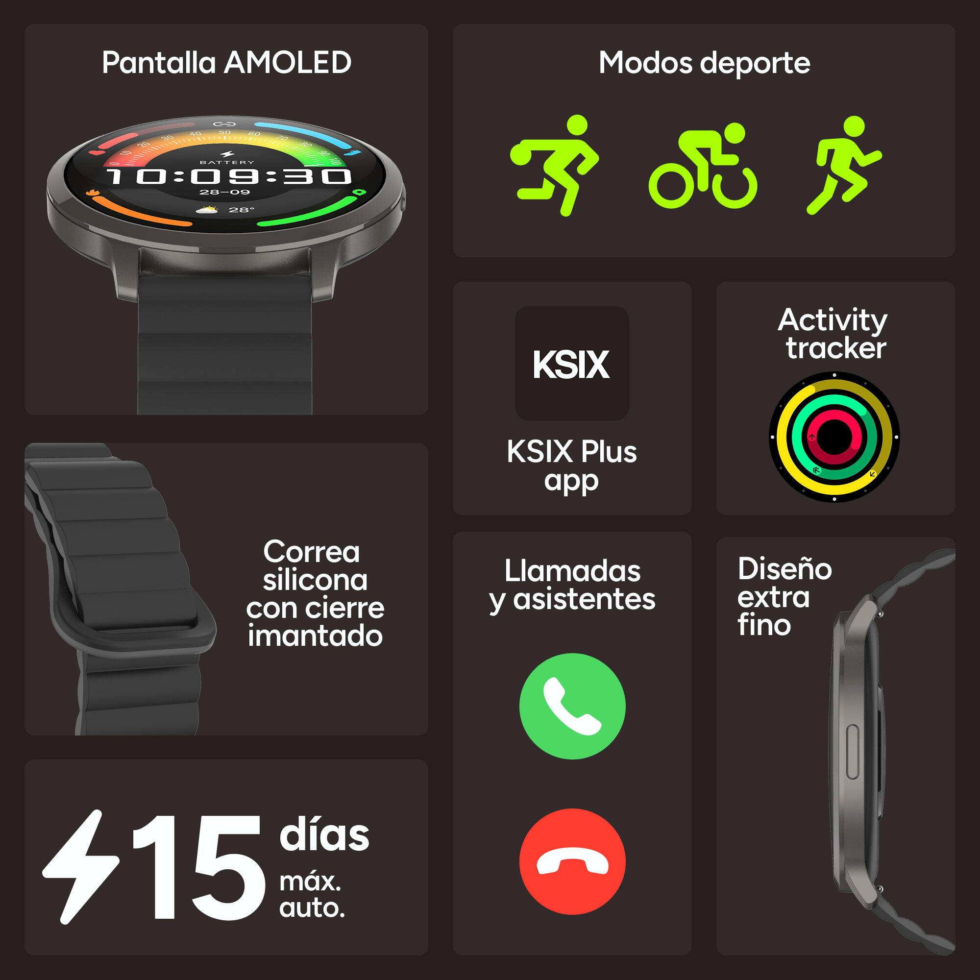 Smartwatch KSIX Core 3 Max 2/8