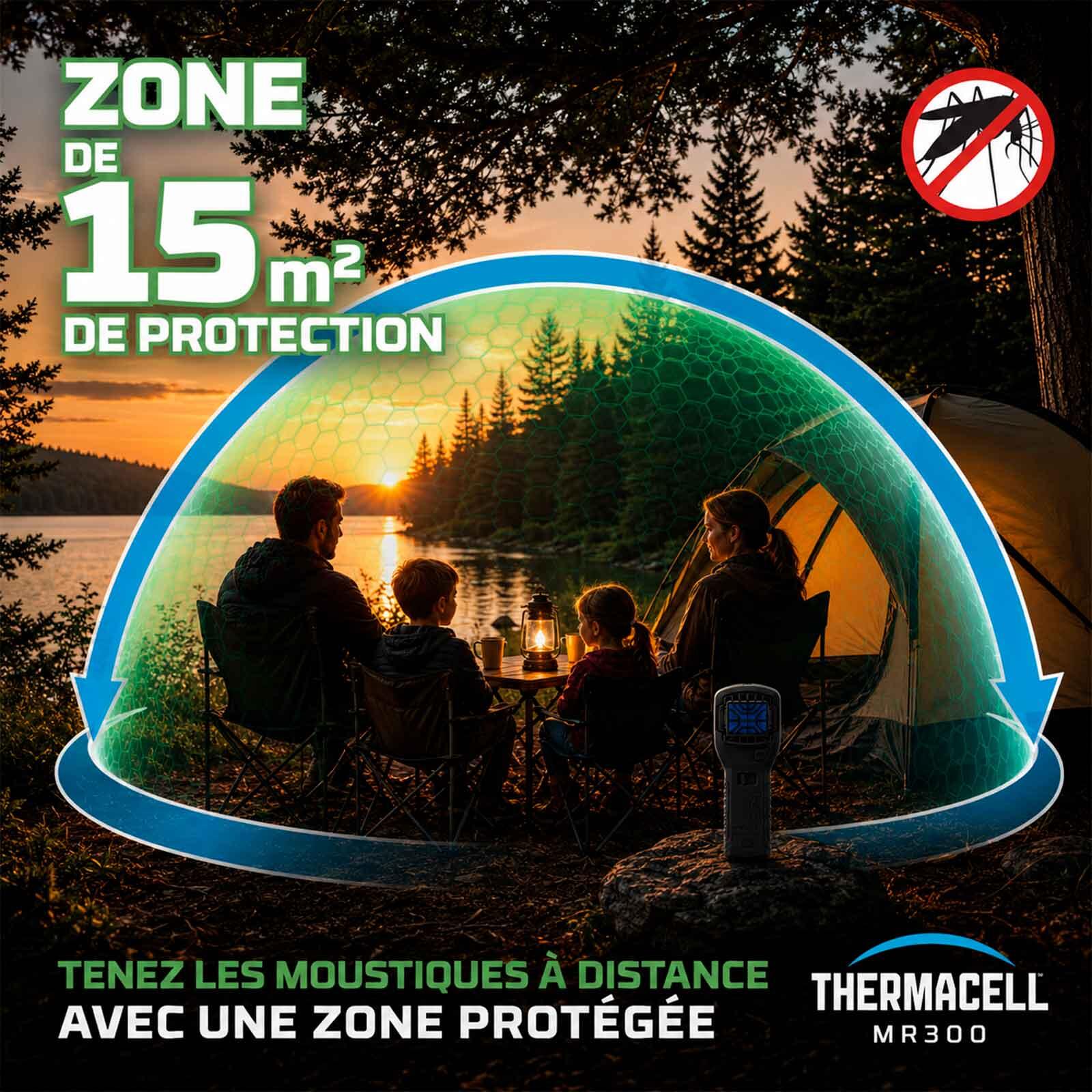 Répulsif antimoustiques Thermacell MR300LX Protection portable - Zone de 15 m² 6/8