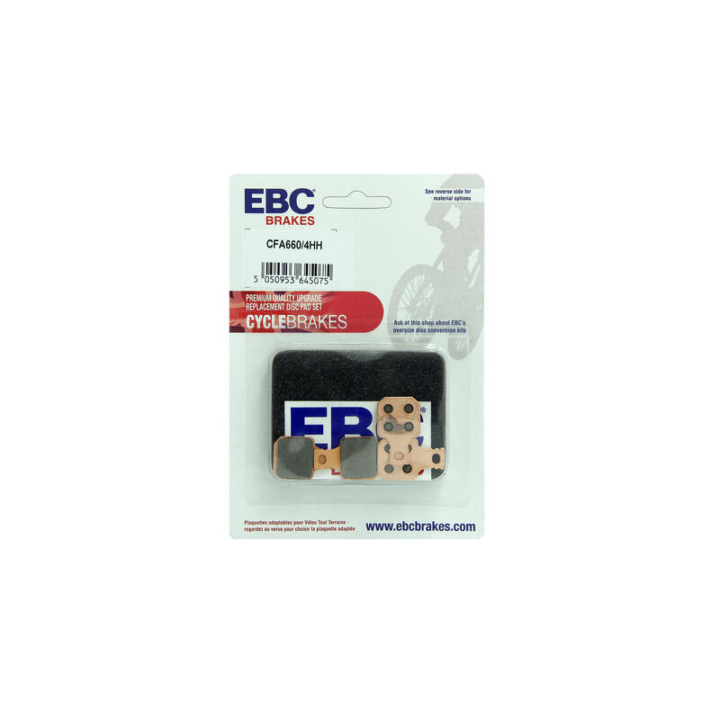 Klocki hamulcowe rowerowe (spiekane) EBC Brakes CFA660/4HH