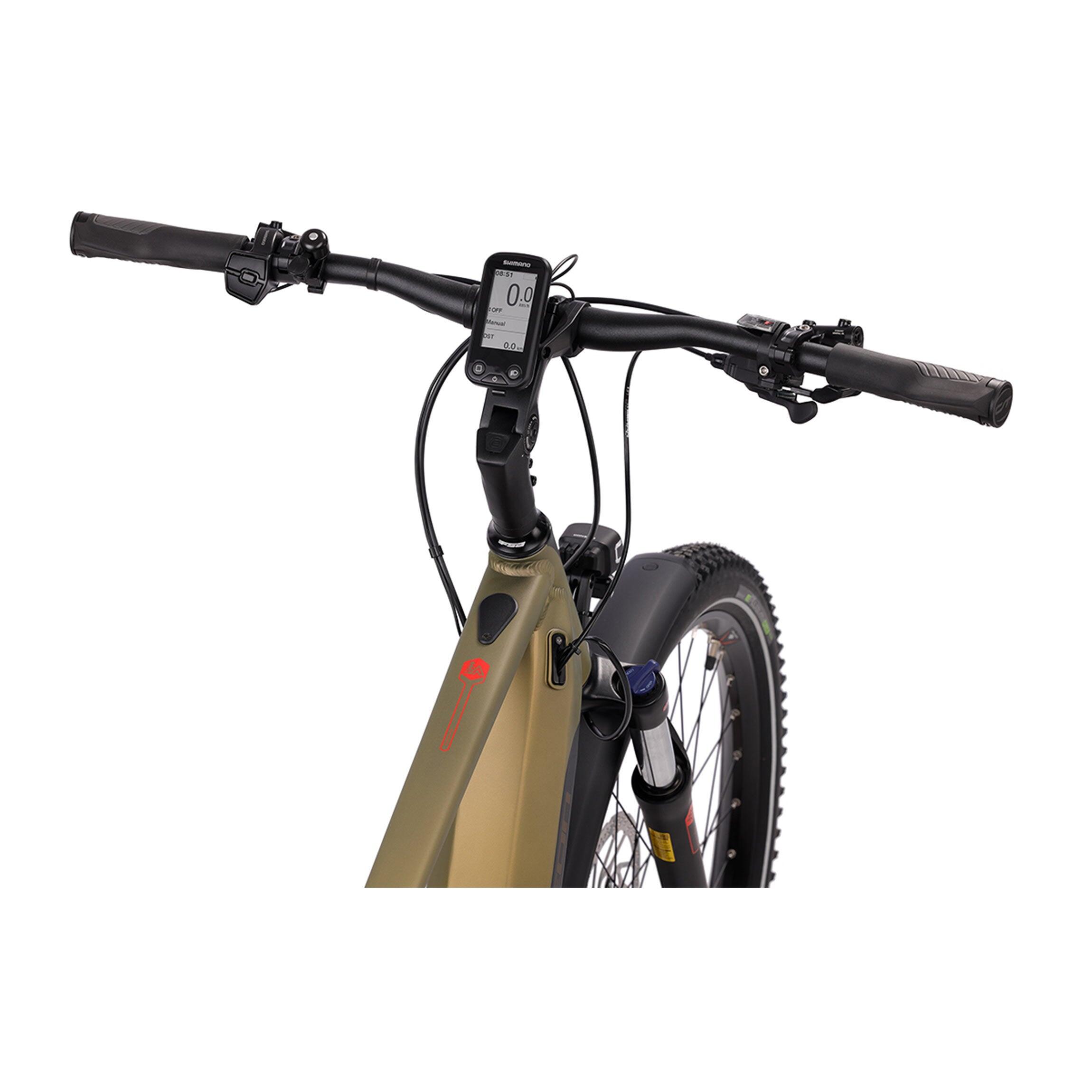 Bicicleta eléctrica para hombre SUV Trekking eAdventure 12.5, bicicleta urbana 3/3