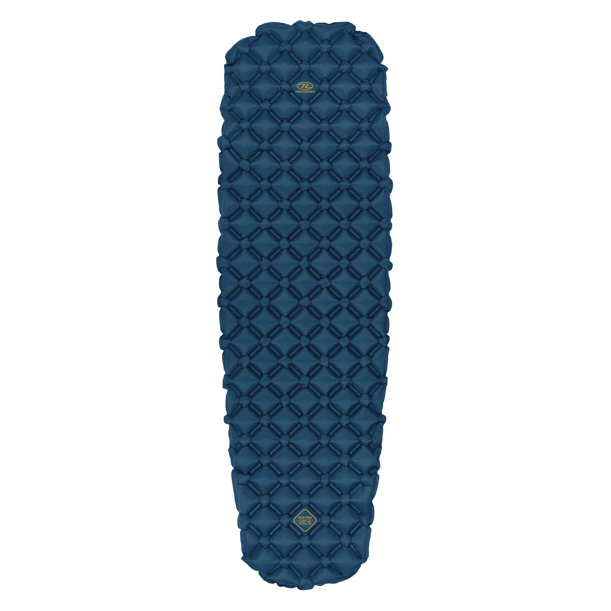 Highlander NAP-PAK Inflatable Sleeping Mat – Lichtgewicht & compact - HIGHLANDER 1/5