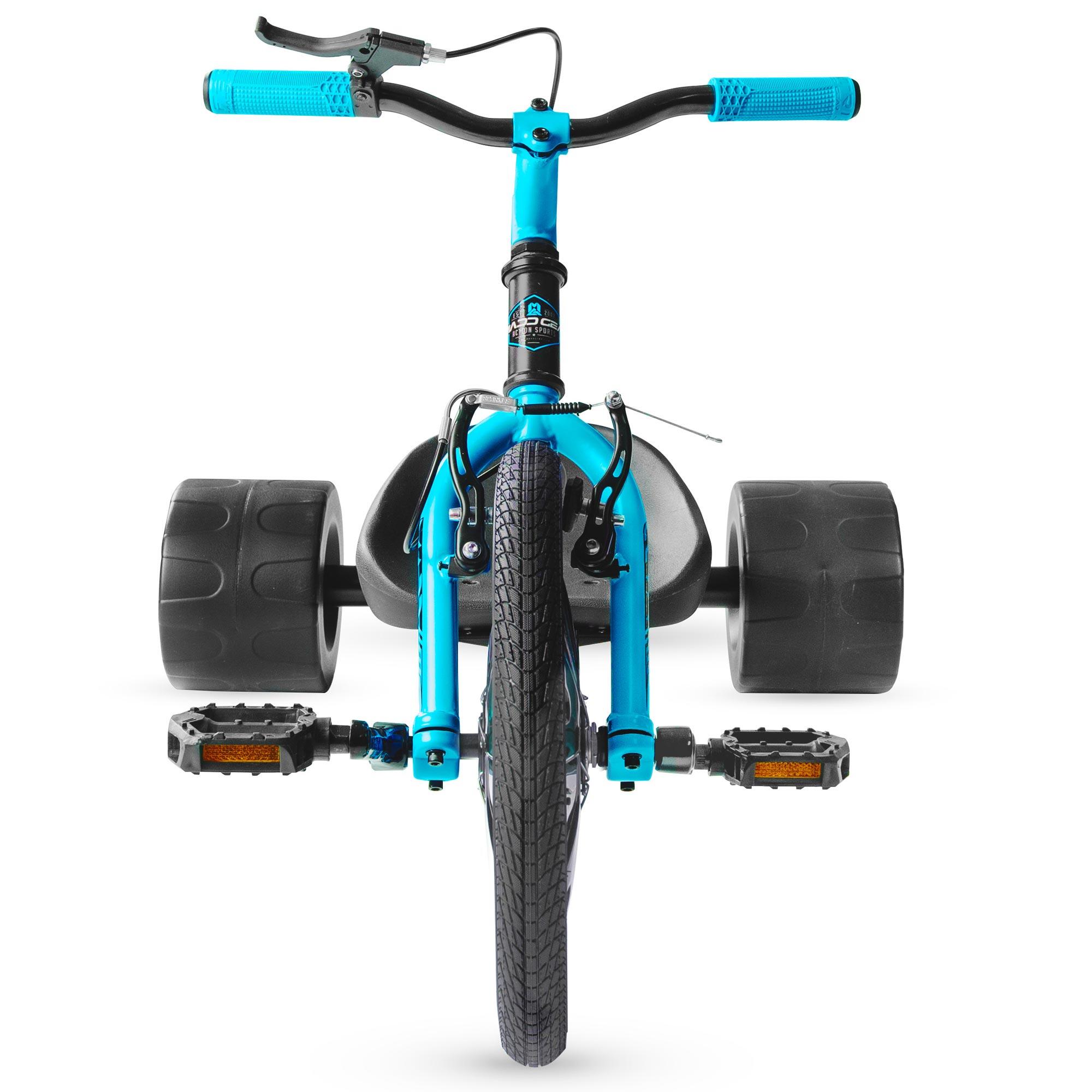 MGP Madd Gear Drift Trike Kinder Dreirad Kettcar Go-Kart 360° driften blau 4/5