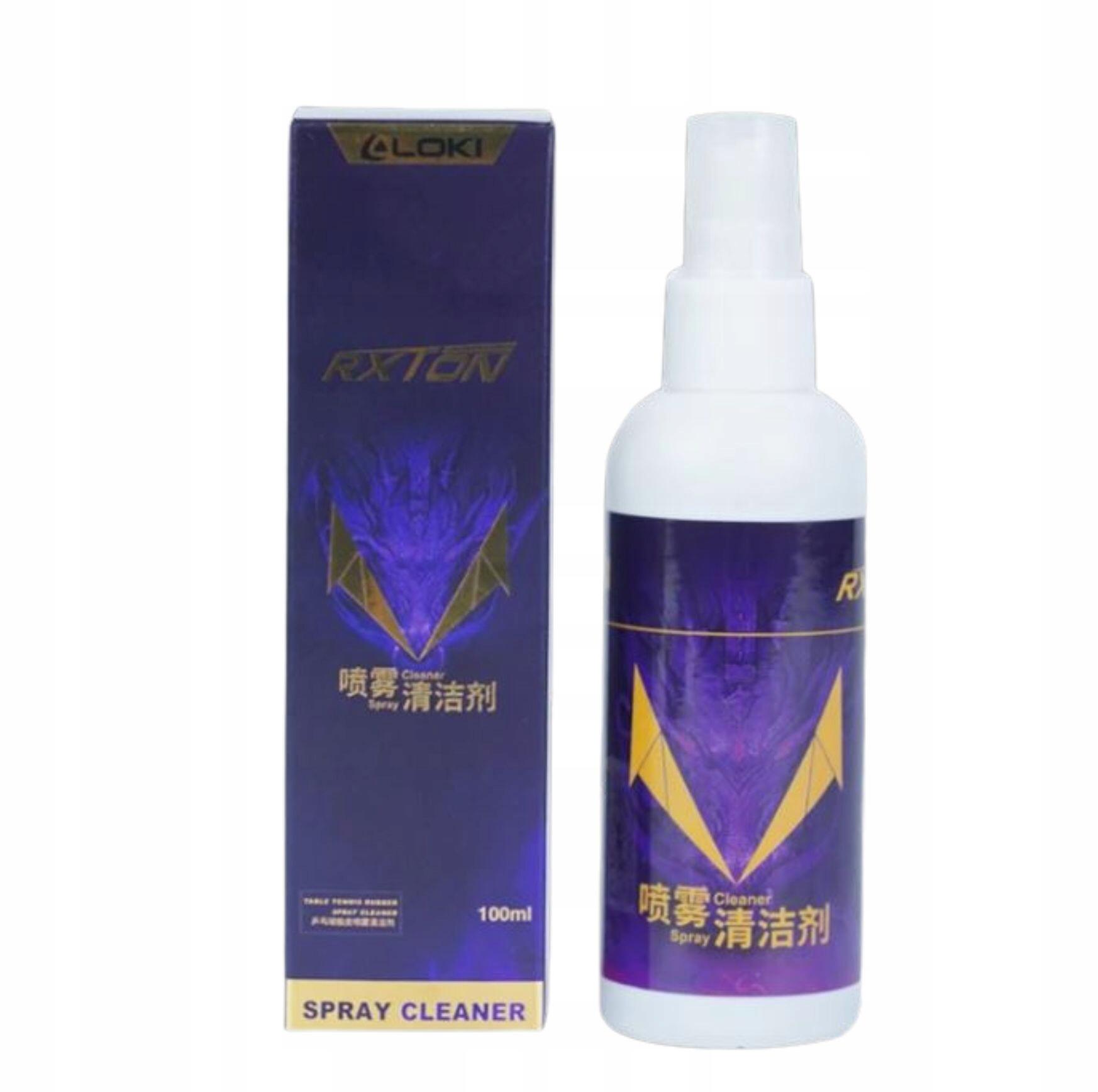 PŁYN DO CZYSZCZENIA RAKIETKI DO TENISA STOŁOWEGO 100 ML LOKI + GĄBKA DONIC 2/7
