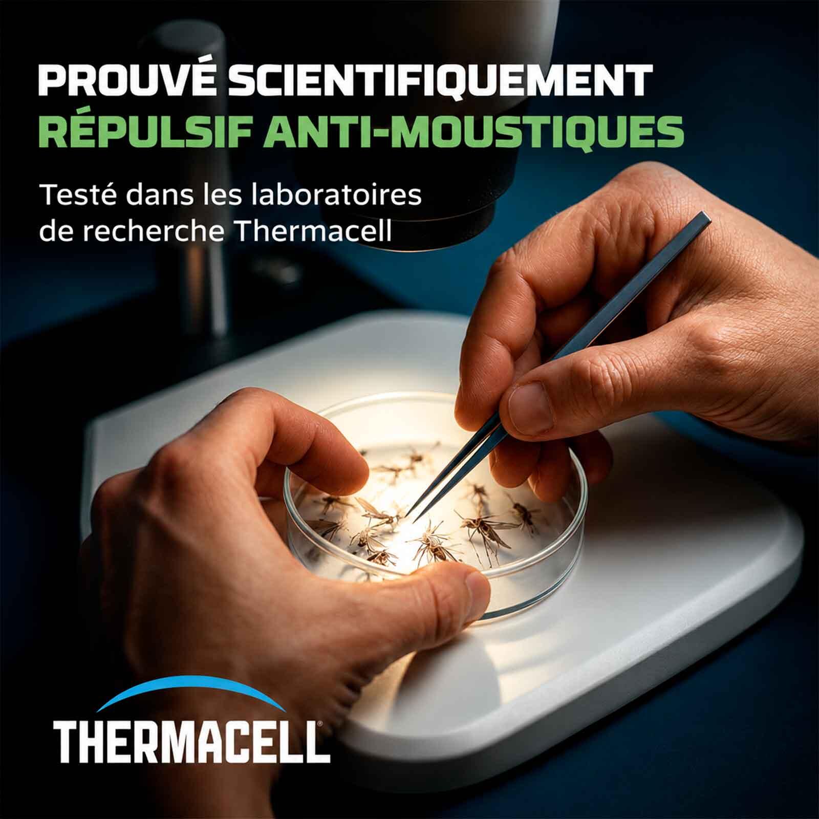 Répulsif antimoustiques Thermacell Backpacker MRP‑BX – Modèle à gaz zone 15 m² 6/7