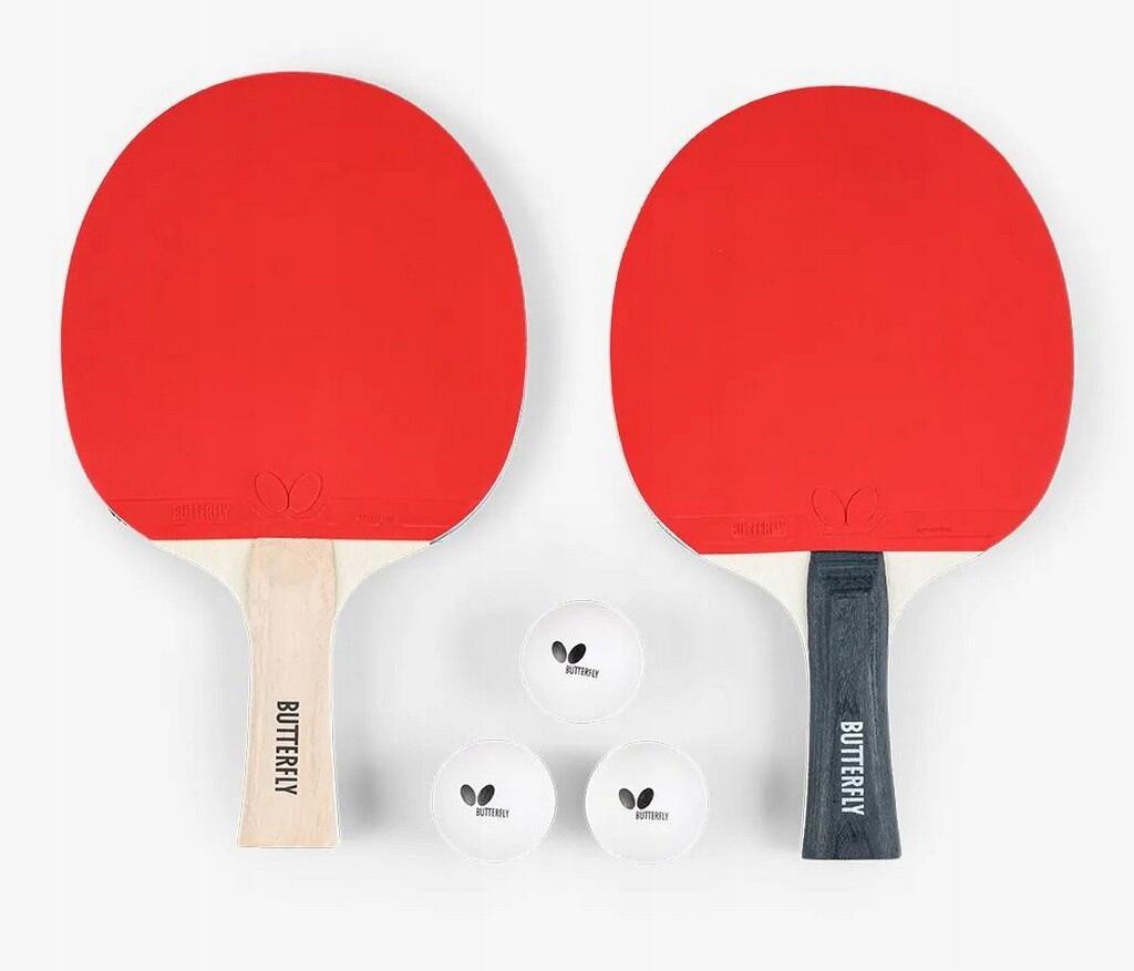 Butterfly Tischtennisschläger Set EASY Pack of 2 3/4