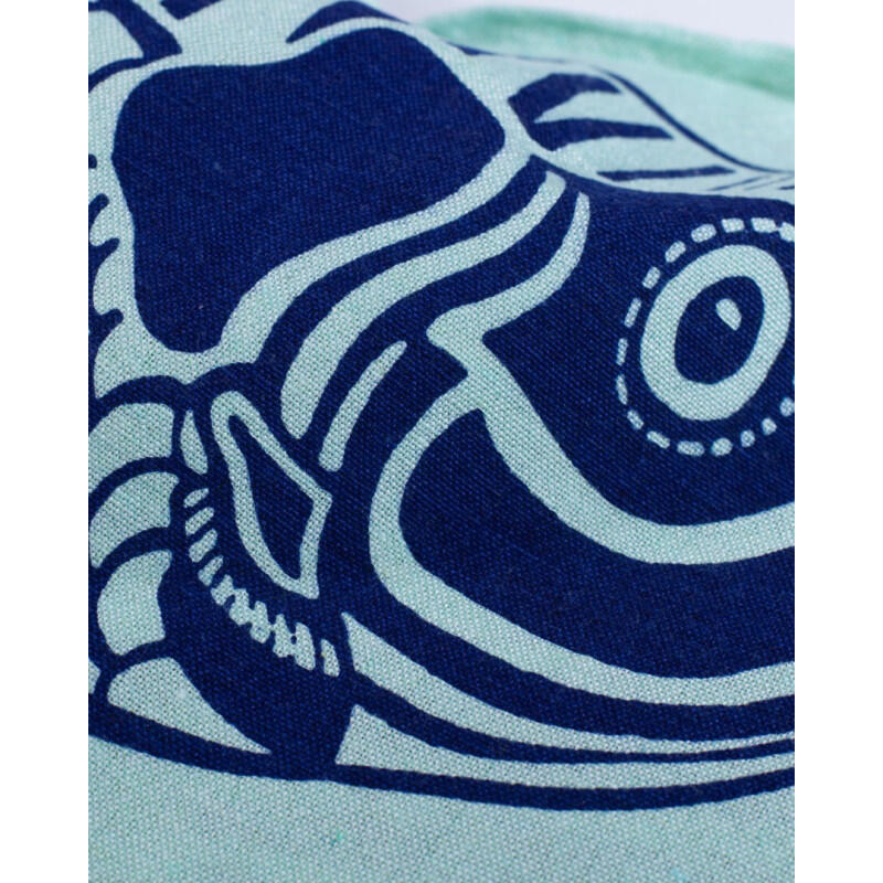 BEDRUCKTES FOUTA - FISCHE 4/4