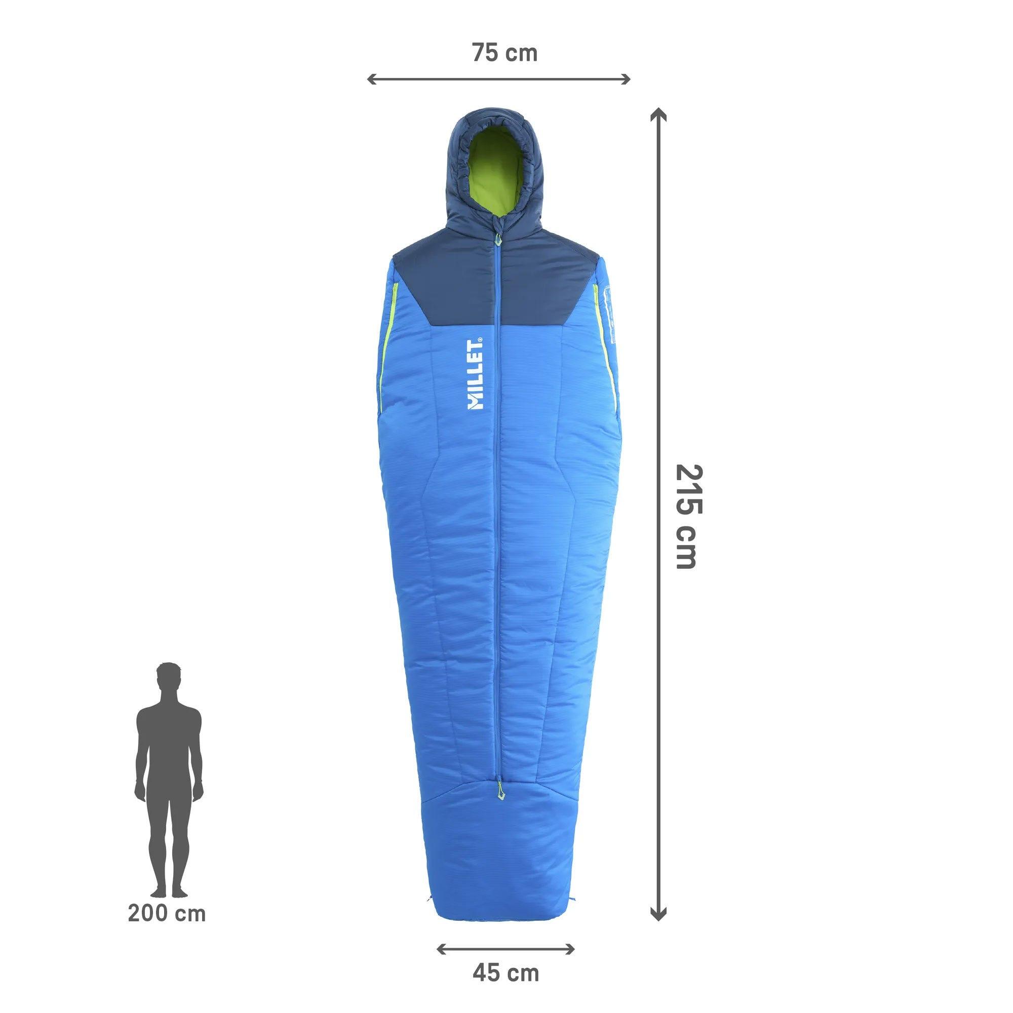 Sac de couchage Trekking unisexe BOSSONS -2° LONG 5/5