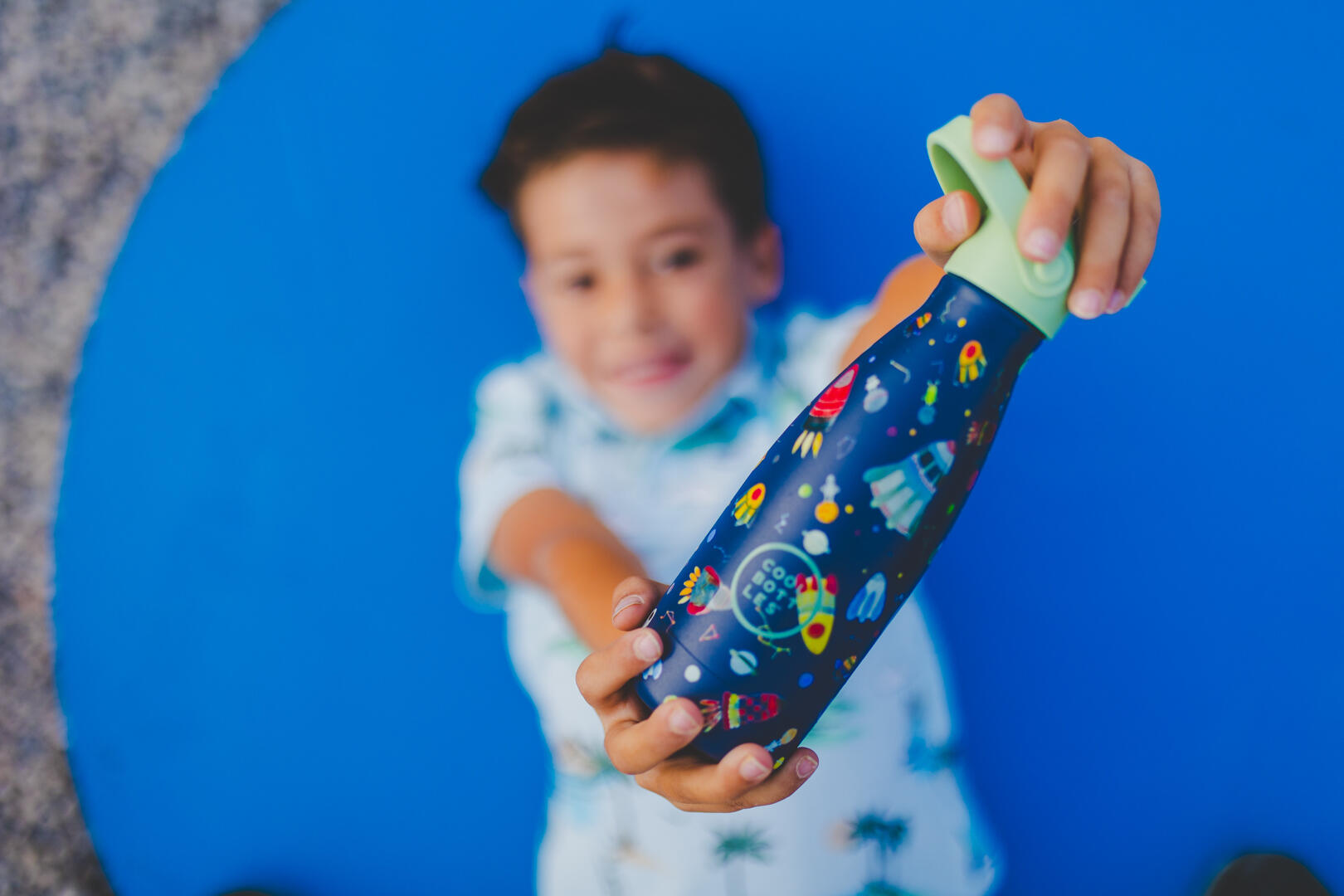 Botella Térmica para niños Cool Bottles. Con envío gratis. Space Rockets 260ml 5/5